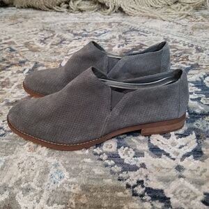 Bjornal Gray Suede Slip-On Loafers Shoes